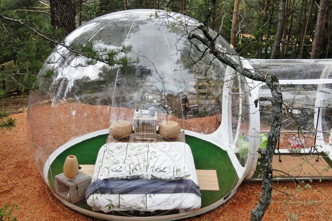 柳北球型帐篷